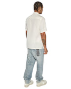 MENS ANGELIK RESORT SS SHIRT WHITE SHIRTS