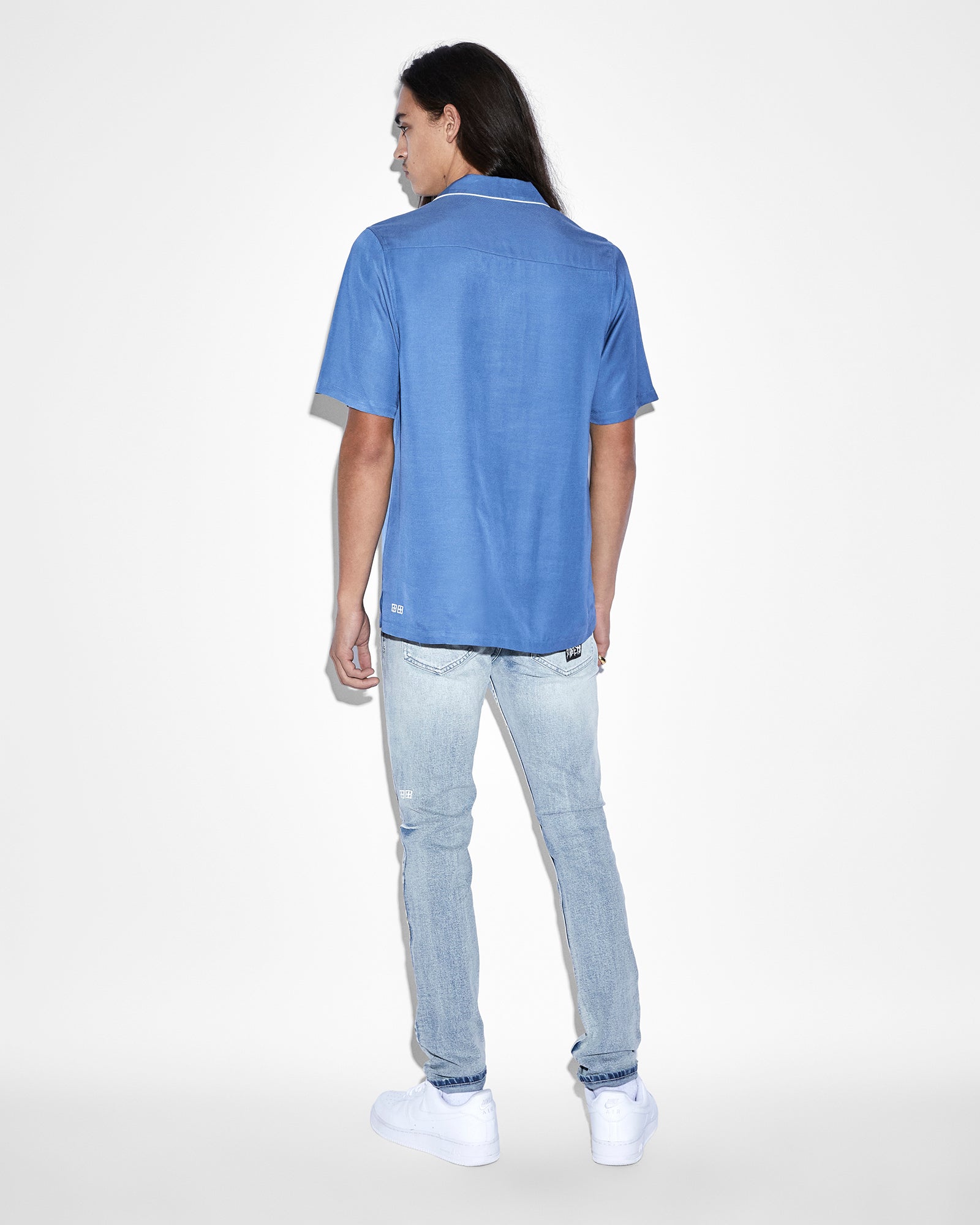 DOWNTOWN RESORT SS SHIRT ATLANTIC