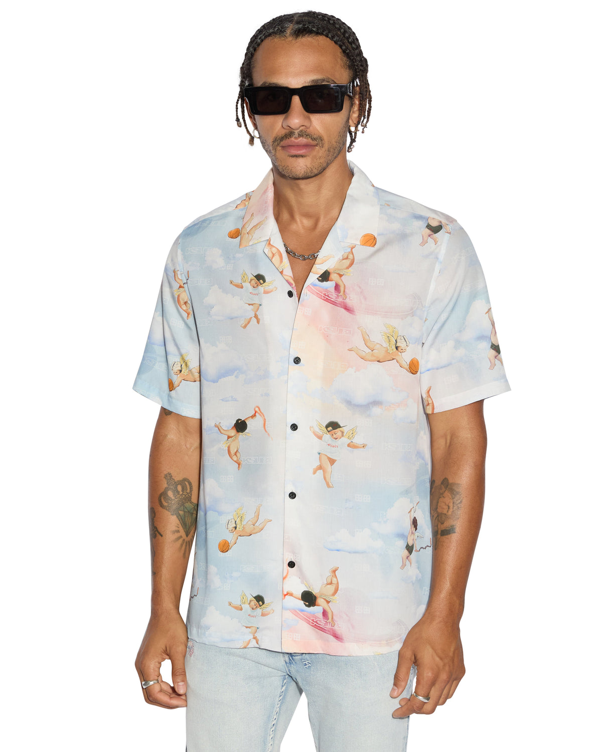 MENS DREAMERS RESORT SS SHIRT MULTI SHIRTS