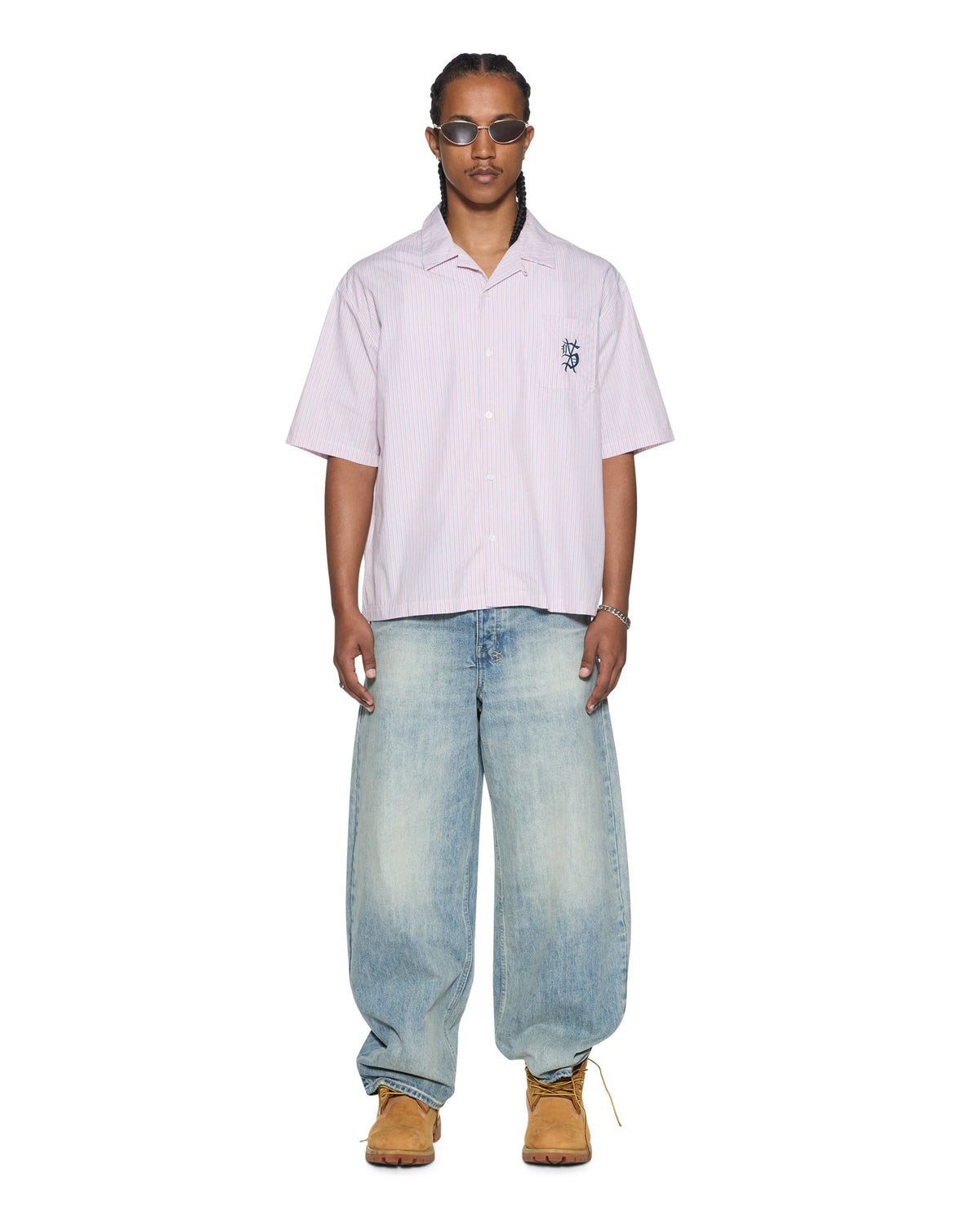 EFFECT DINER SS SHIRT QUARTZ STRIPE