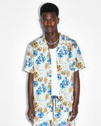 Mens Floralist Resort Ss Shirt Multi Regular Shirts - Multi Colour