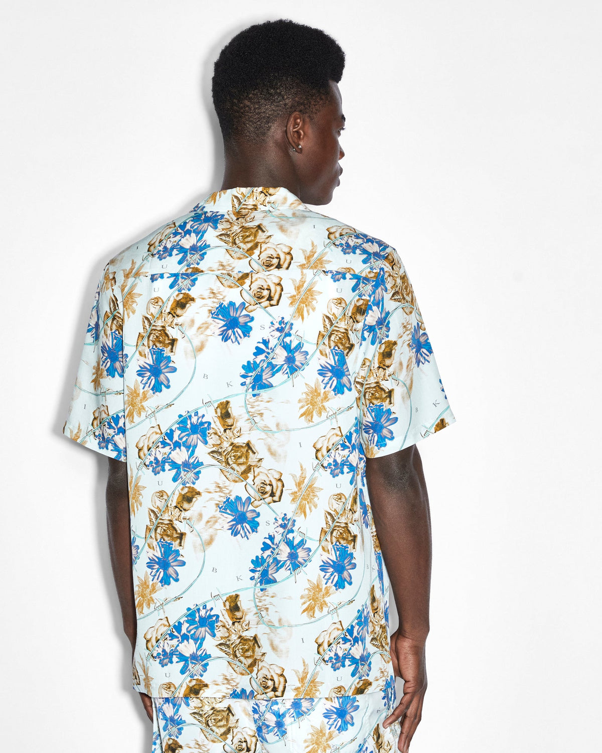 Mens Floralist Resort Ss Shirt Multi Regular Shirts - Multi Colour