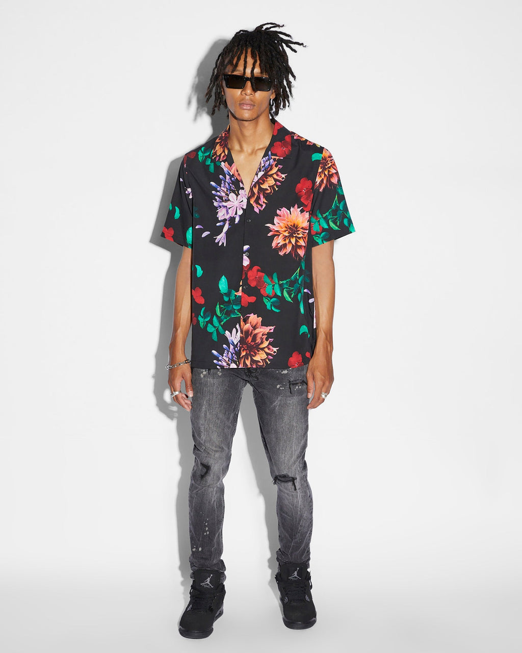 MENS FLOWA RESORT SS SHIRT MULTI SHIRTS