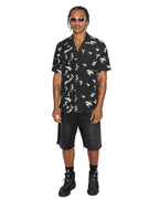 MENS FLIGHT RESORT SS SHIRT BLACK SHIRTS