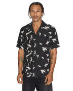 MENS FLIGHT RESORT SS SHIRT BLACK SHIRTS