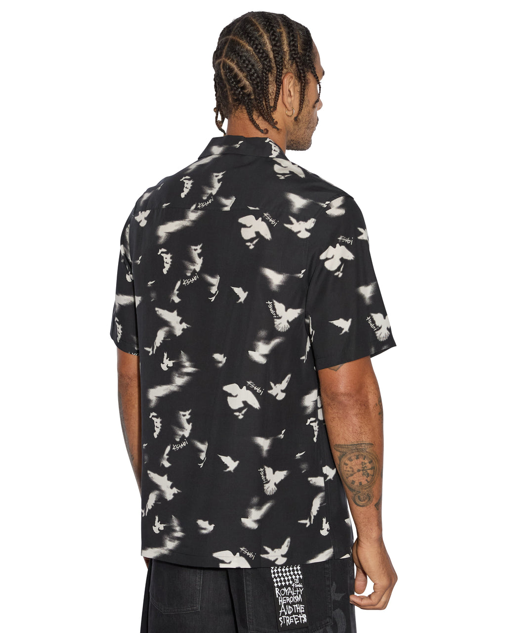 MENS FLIGHT RESORT SS SHIRT BLACK SHIRTS