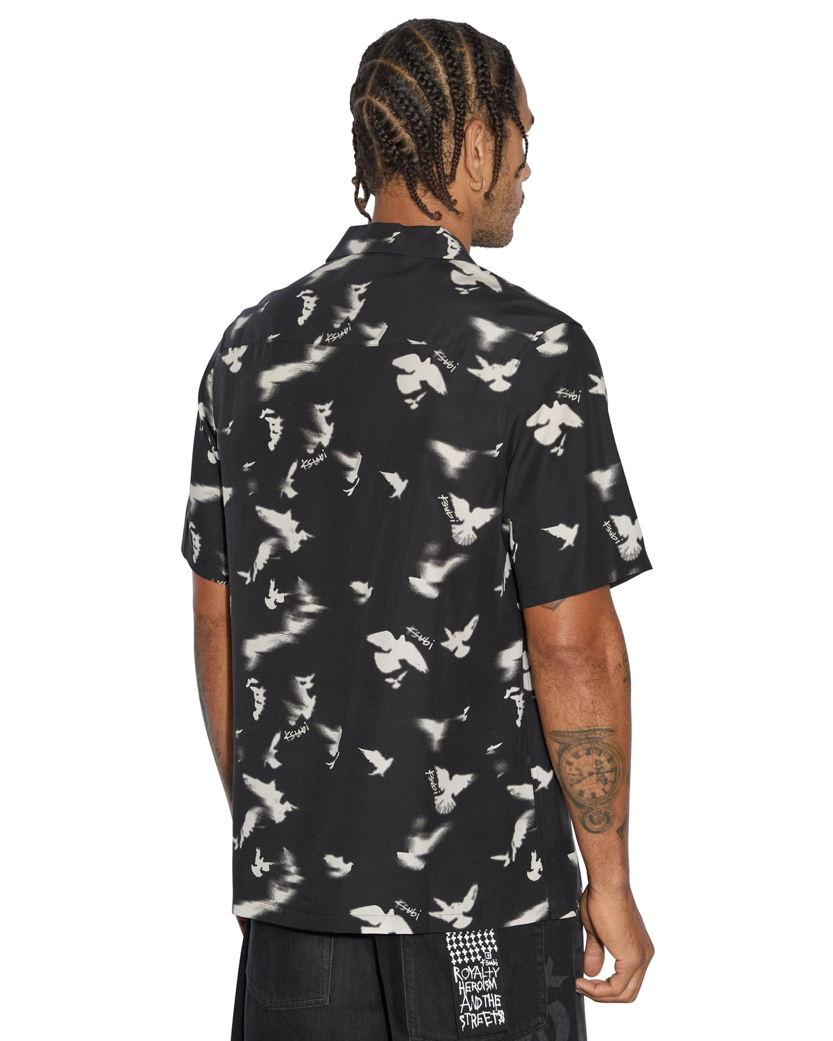 MENS FLIGHT RESORT SS SHIRT BLACK SHIRTS