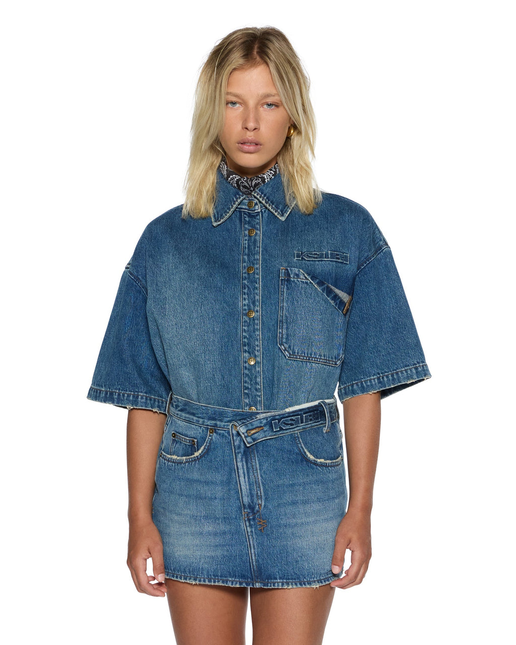 WOMENS GARAGE SS SHIRT AGED SHIRTS