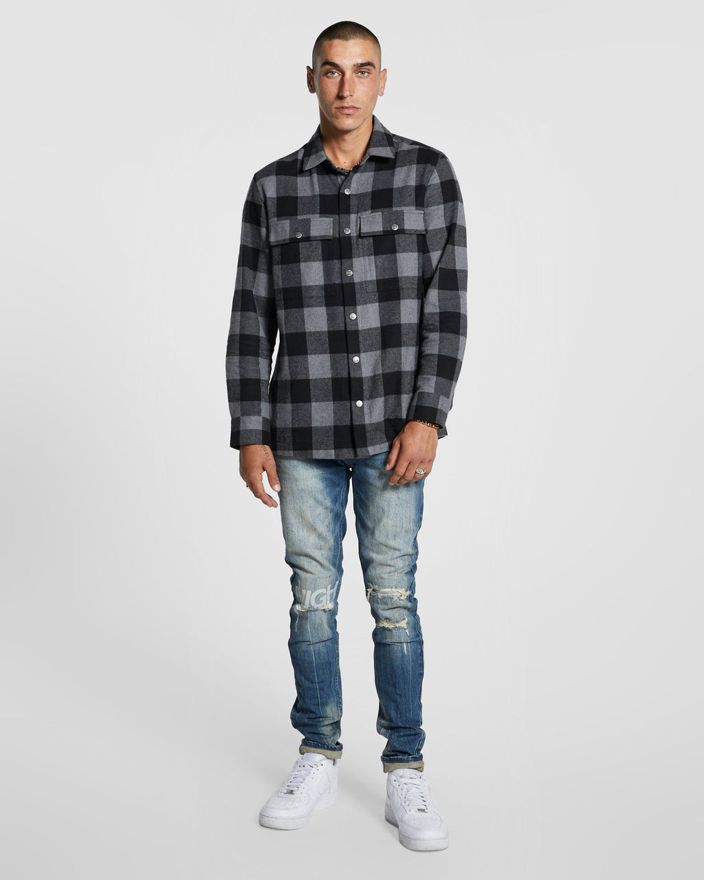 MENS VAN WINKLE HIGH RAGE DENIM JEANS
