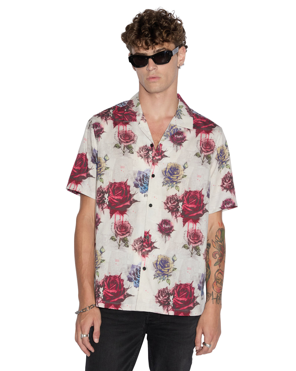 MENS GRAFF ROSE RESORT SS SHIRT MULTI SHIRTS