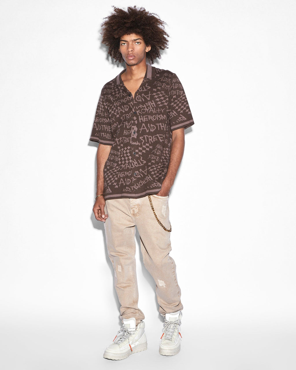 MENS WOLFGANG EARTH TONES DENIM JEANS