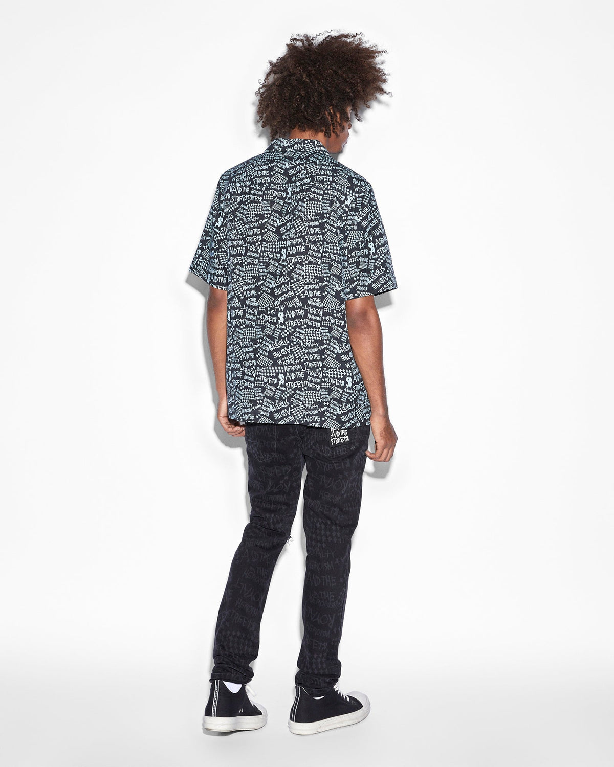 MENS HEROISM SS SHIRT BLACK SHIRTS