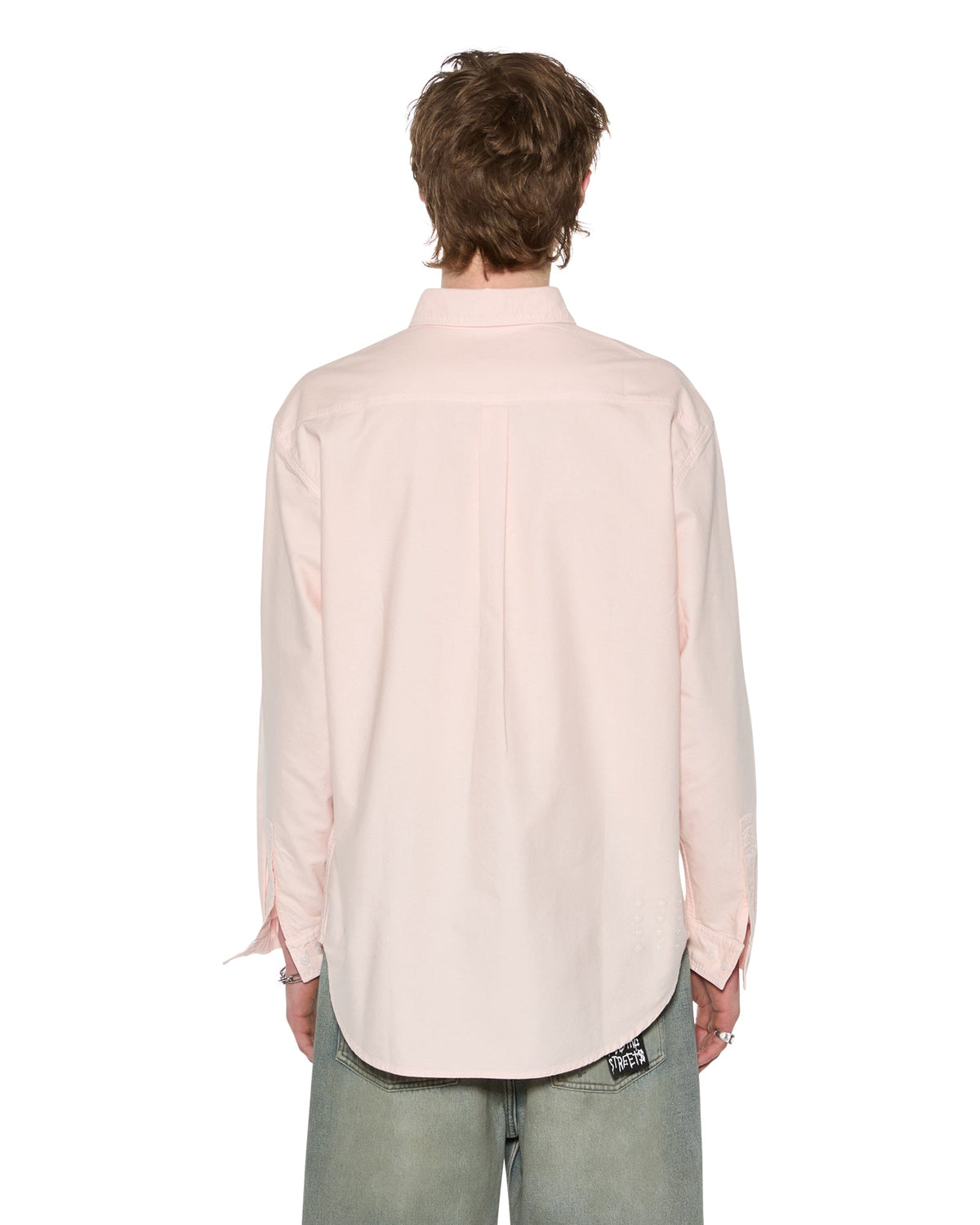 KSIGNATURE BUTTON DOWN LS SHIRT FLOSS