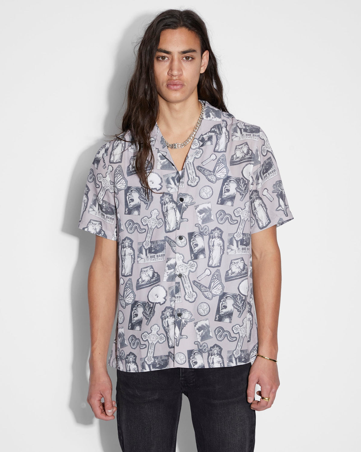 MENS KUT OUT RESORT SS SHIRT SILT SHIRTS