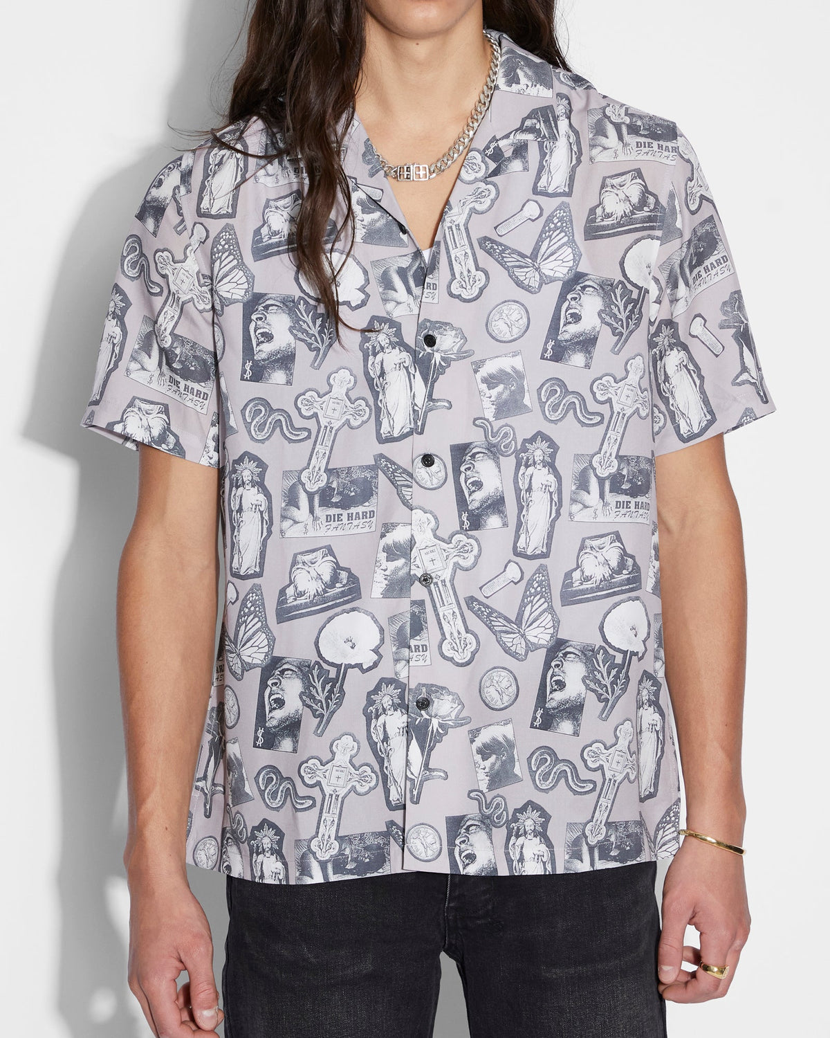 MENS KUT OUT RESORT SS SHIRT SILT SHIRTS