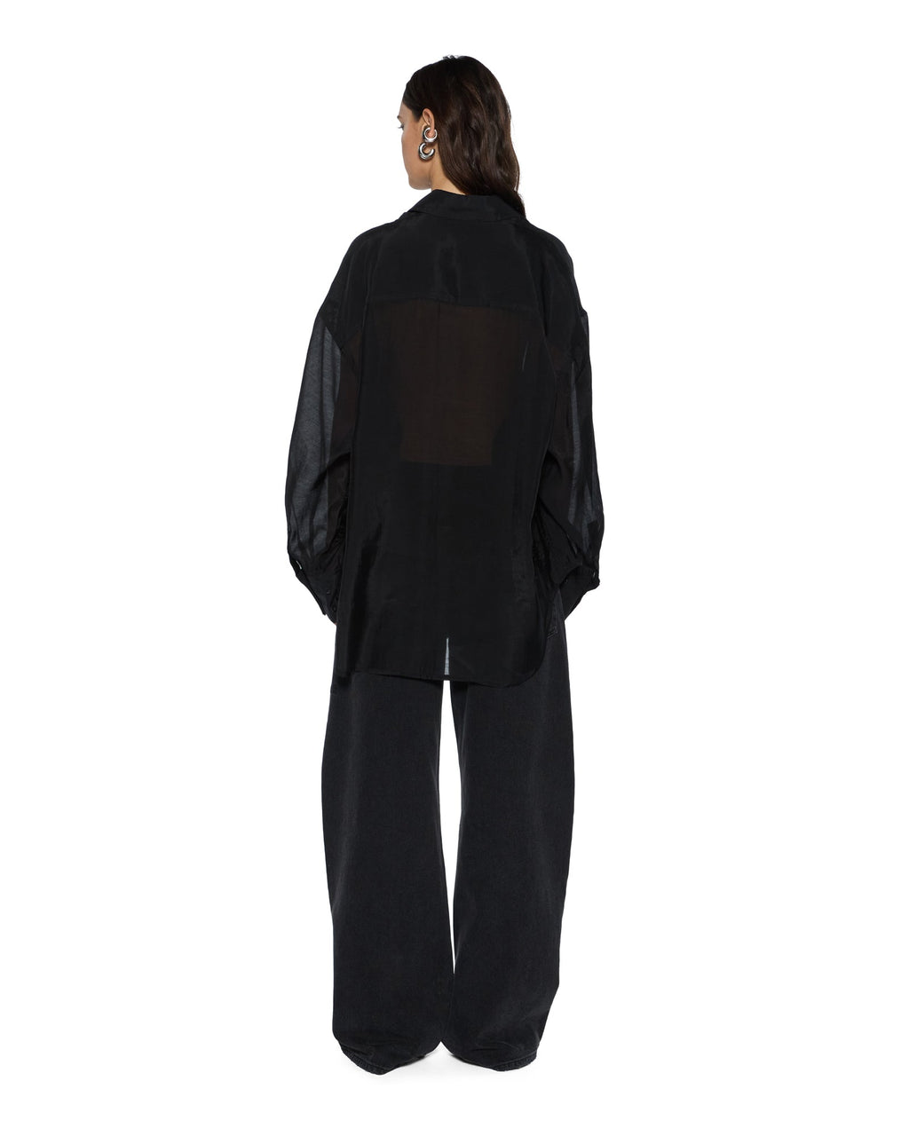 WOMENS LABELS ASTRA LS SHIRT BLACK SHIRTS