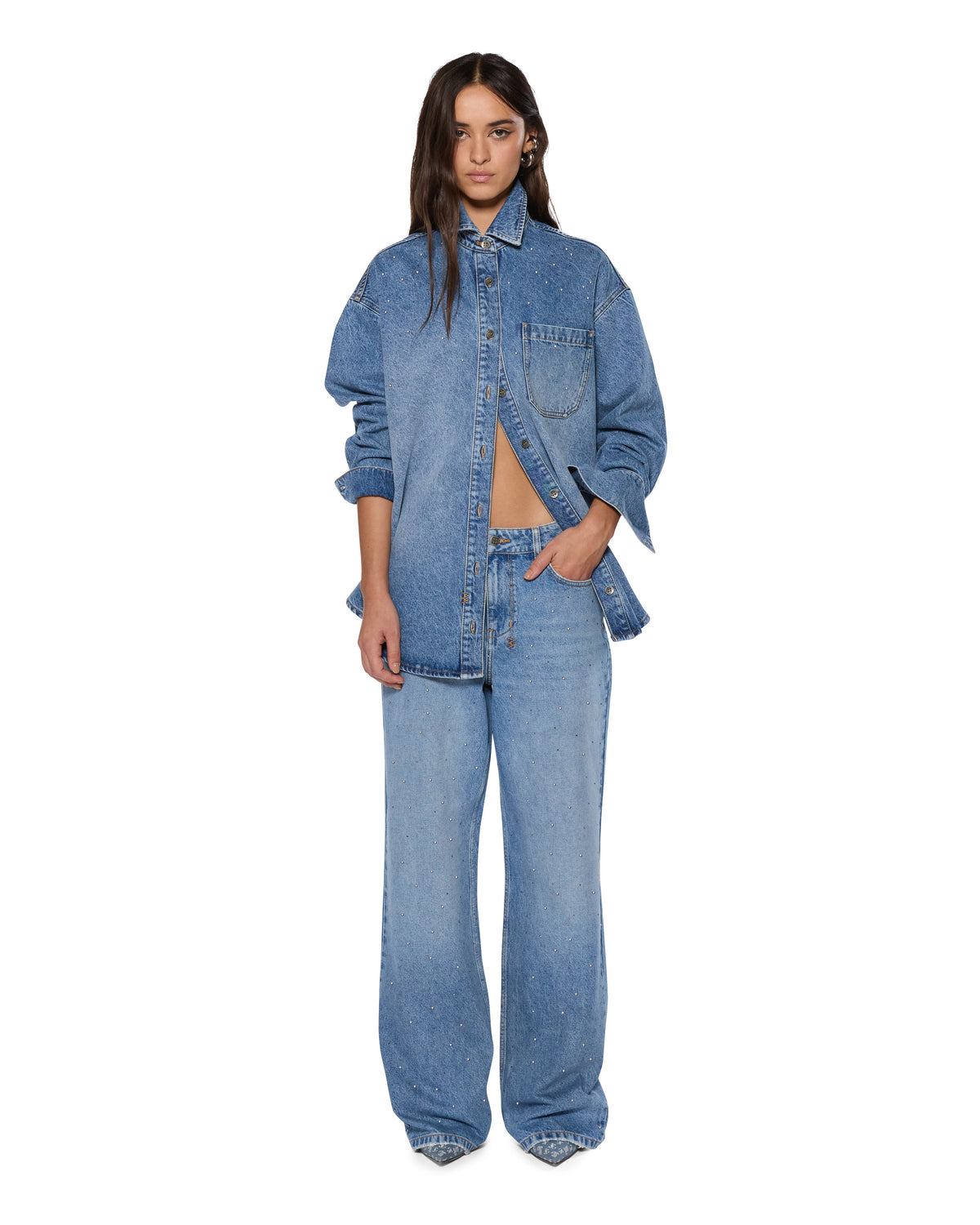 OVERSIZED LS SHIRT KOMET