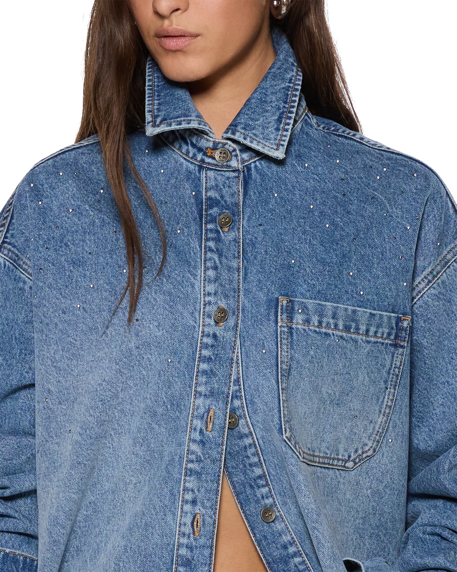 OVERSIZED LS SHIRT KOMET