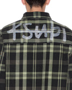 MENS ROSEBOWL LS SHIRT 1999 KHAKI CHECK SHIRTS