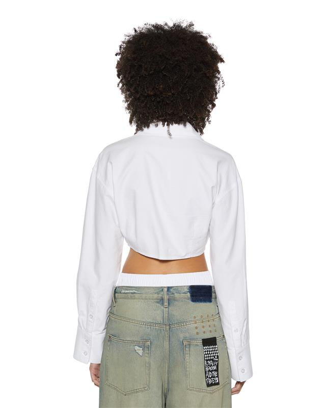 SASHA LS SHIRT WHITE