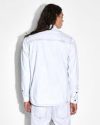 Mens Scorpio Ls Shirt Habits Regular Shirts - White