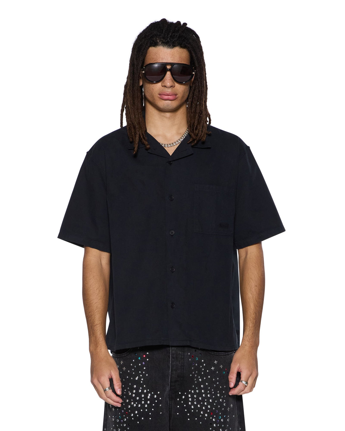 SERPENT DINER SS SHIRT BLACK
