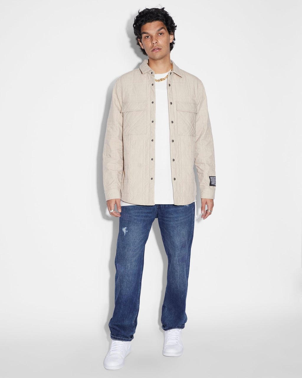 Mens Anti K Chop Glory Relaxed Denim Jeans - Denim