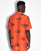 MENS UNITY SIGN RESORT SS SHIRT ORANGE SHIRTS