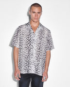 MENS WHITENOISE LEOPARD RESORT SS SHIRT MULTI SHIRTS
