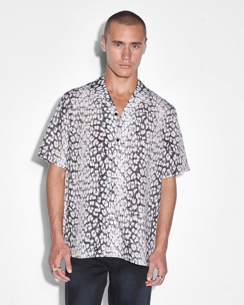 Buy White Noise Leopard Resort Shirt Summer Shirt KSUBI Ksubi ++