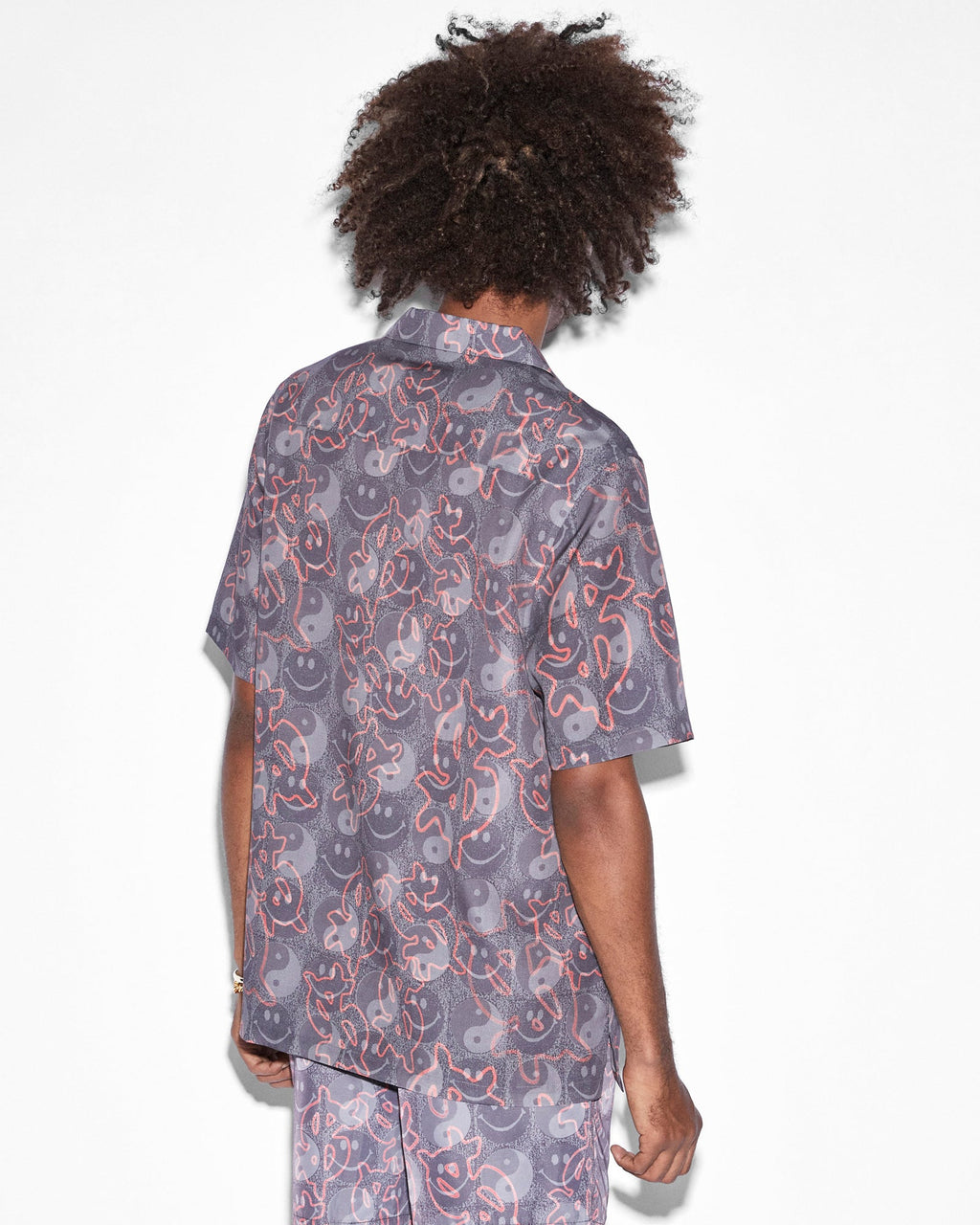 MENS YIN DOLLAR RESORT SS SHIRT MULTI SHIRTS