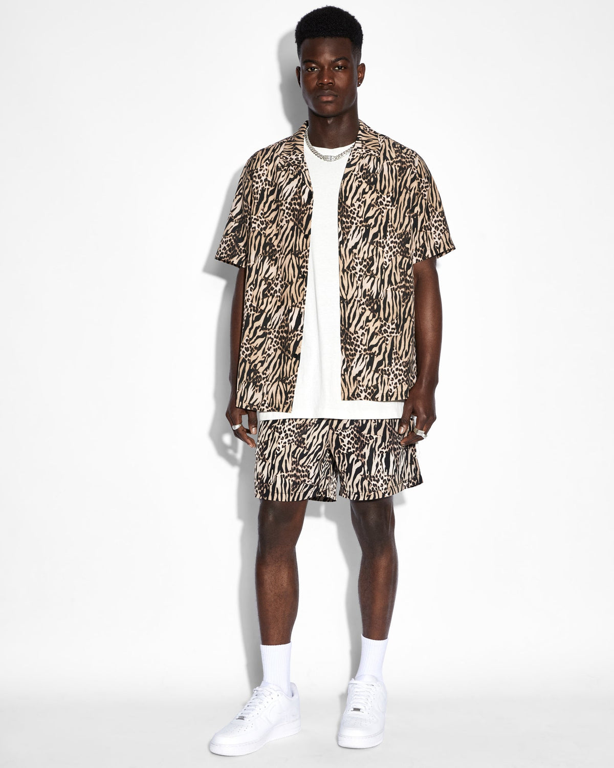 MENS ZOO RESORT SS SHIRT MULTI SHIRTS