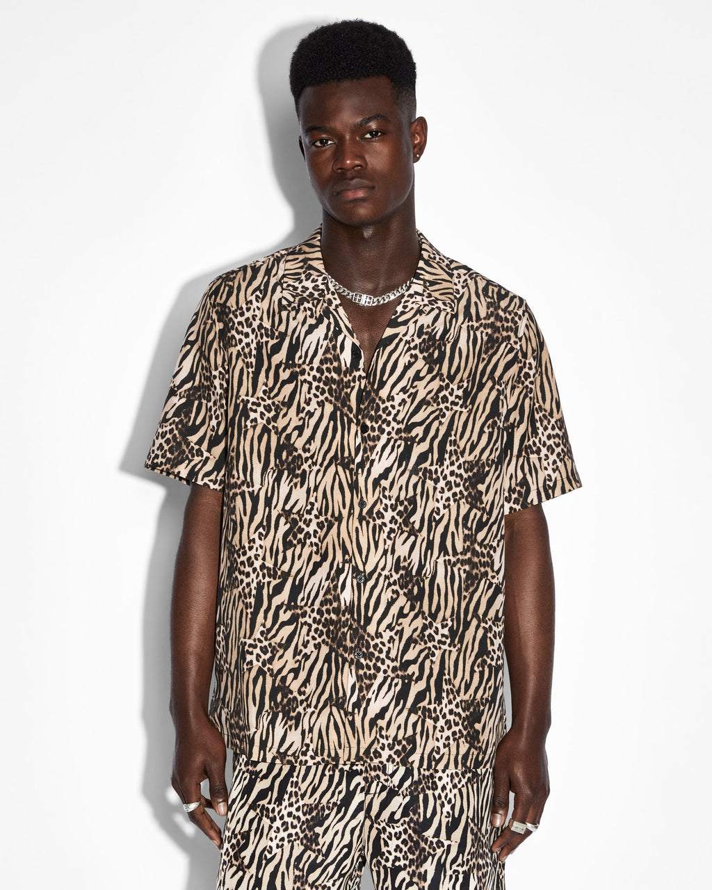 MENS ZOO RESORT SS SHIRT MULTI SHIRTS