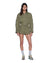 WOMENS  ASTRA LS CARGO SHIRT KHAKI OVERSIZED SHIRTS