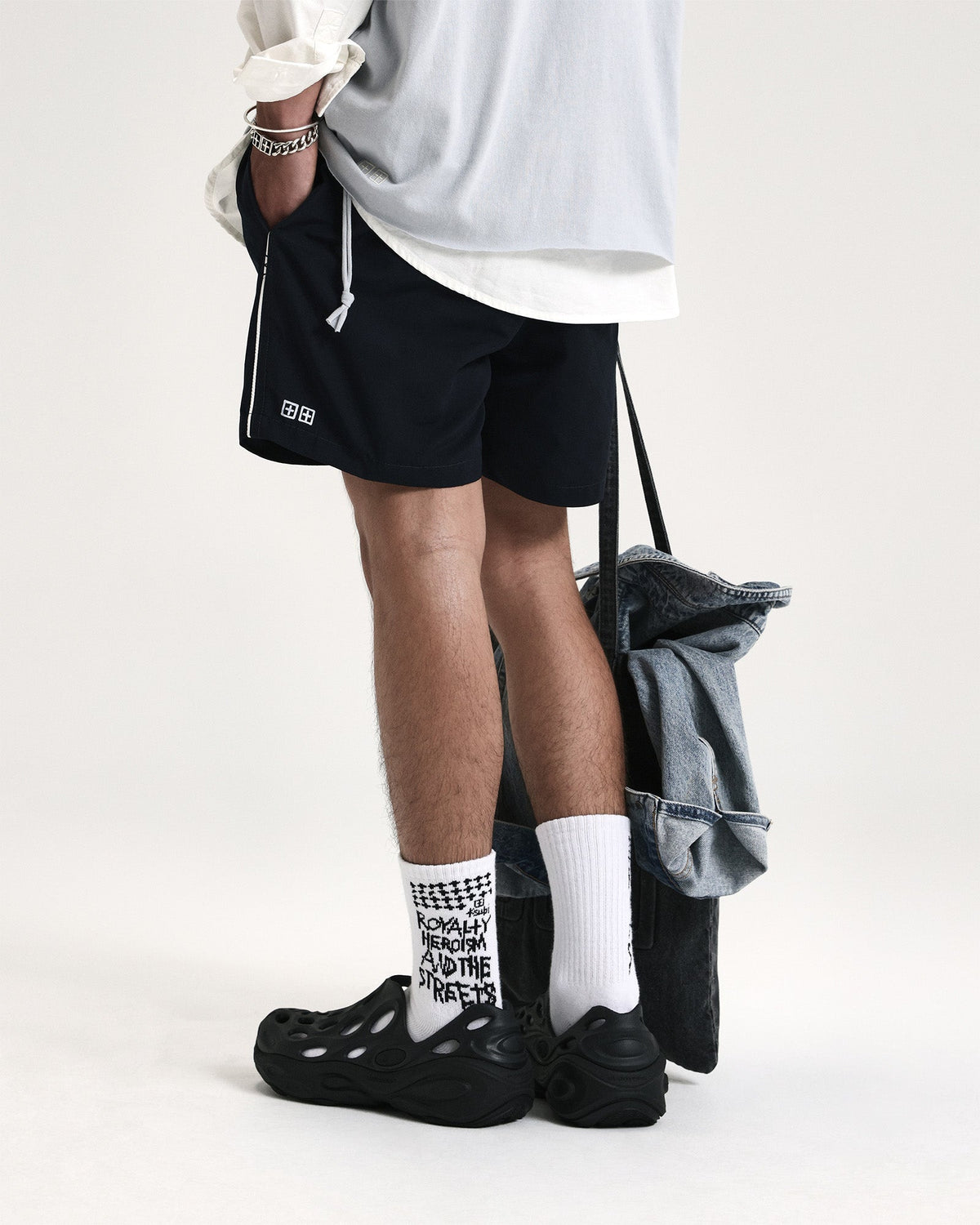 MENS 1999 POOLSIDE BOARDSHORT NAVY WALKSHORTS