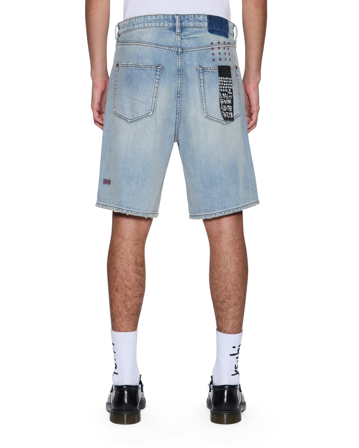 MENS ANTI SHORT SCATTER BLUE WALKSHORTS