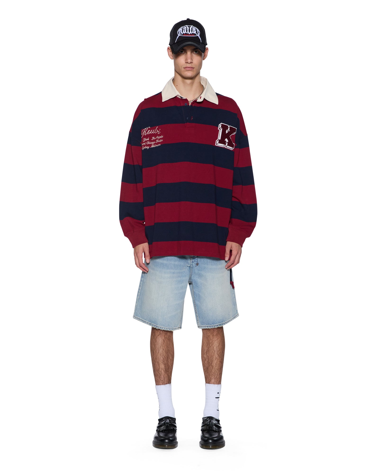 MENS ANTI SHORT SCATTER BLUE RELAXED WALKSHORTS