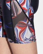 WOMENS KSUBI X P.E NATION BIKE SHORT WARPED WALKSHORTS