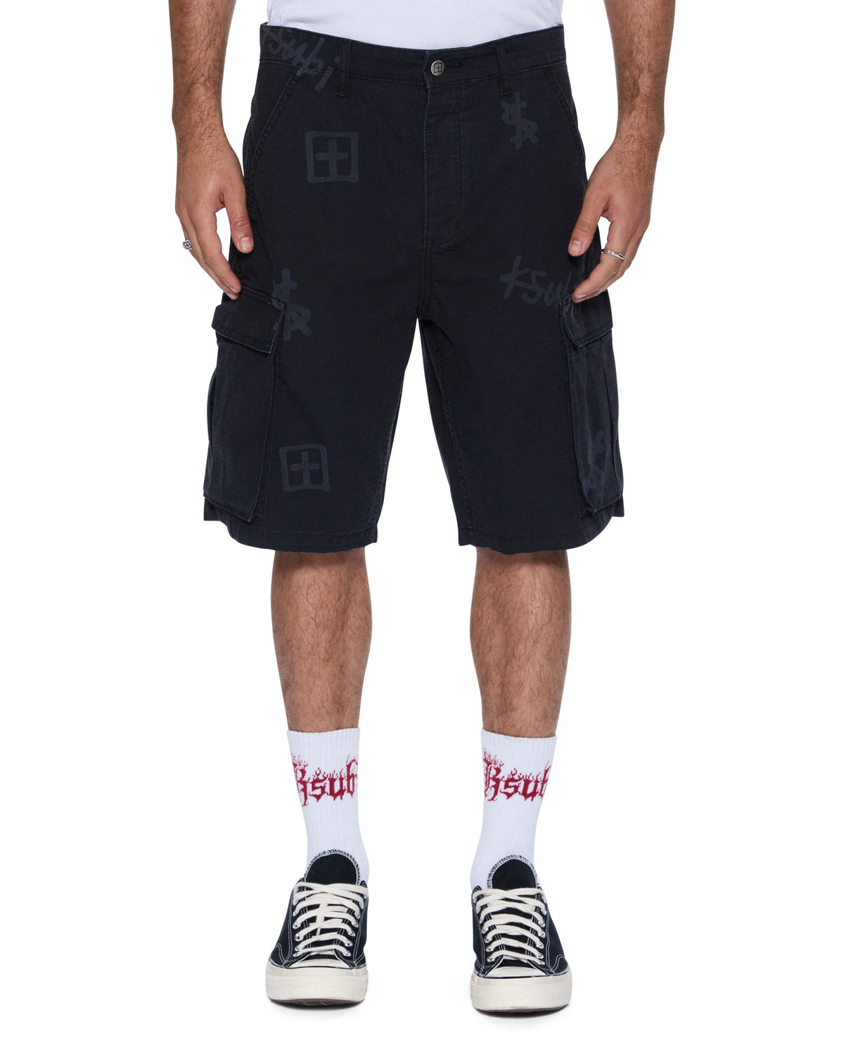 MENS FUGITIVE CARGO SHORT KASH BOX WALKSHORTS
