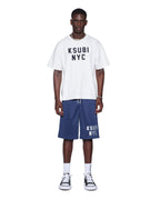 MENS K-LOCK NYC MESH ROLL SHORT NAVY WALKSHORTS