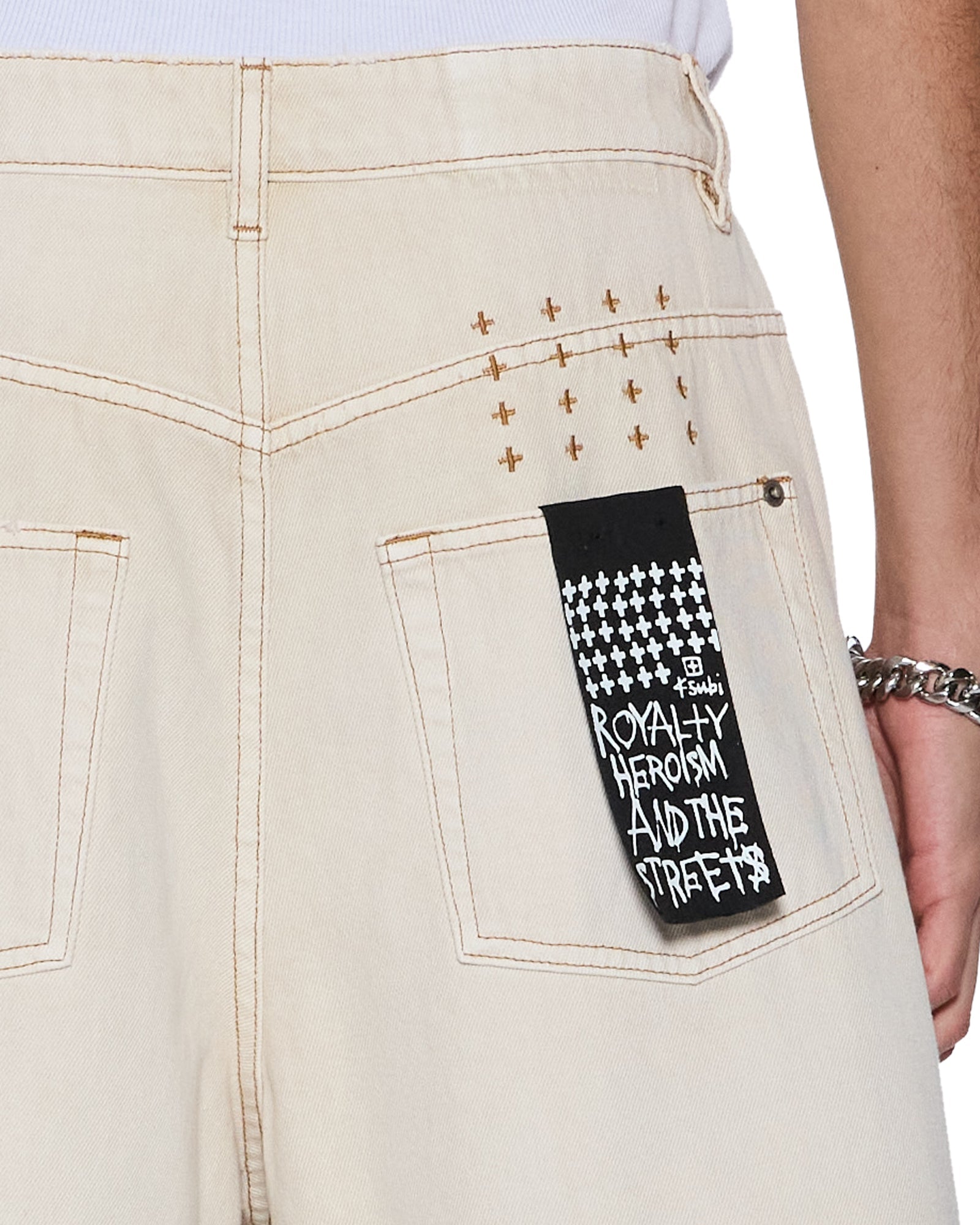 MENS  MAXX SHORT IVORY RELAXED WALKSHORTS