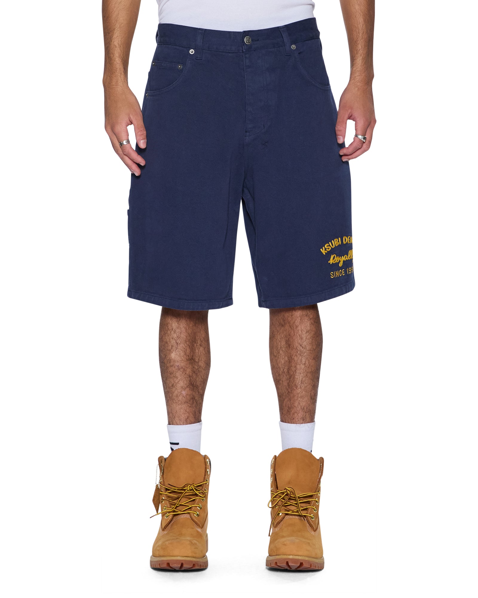 MENS  MAXX SHORT MECHANIK INK BLUE RELAXED WALKSHORTS