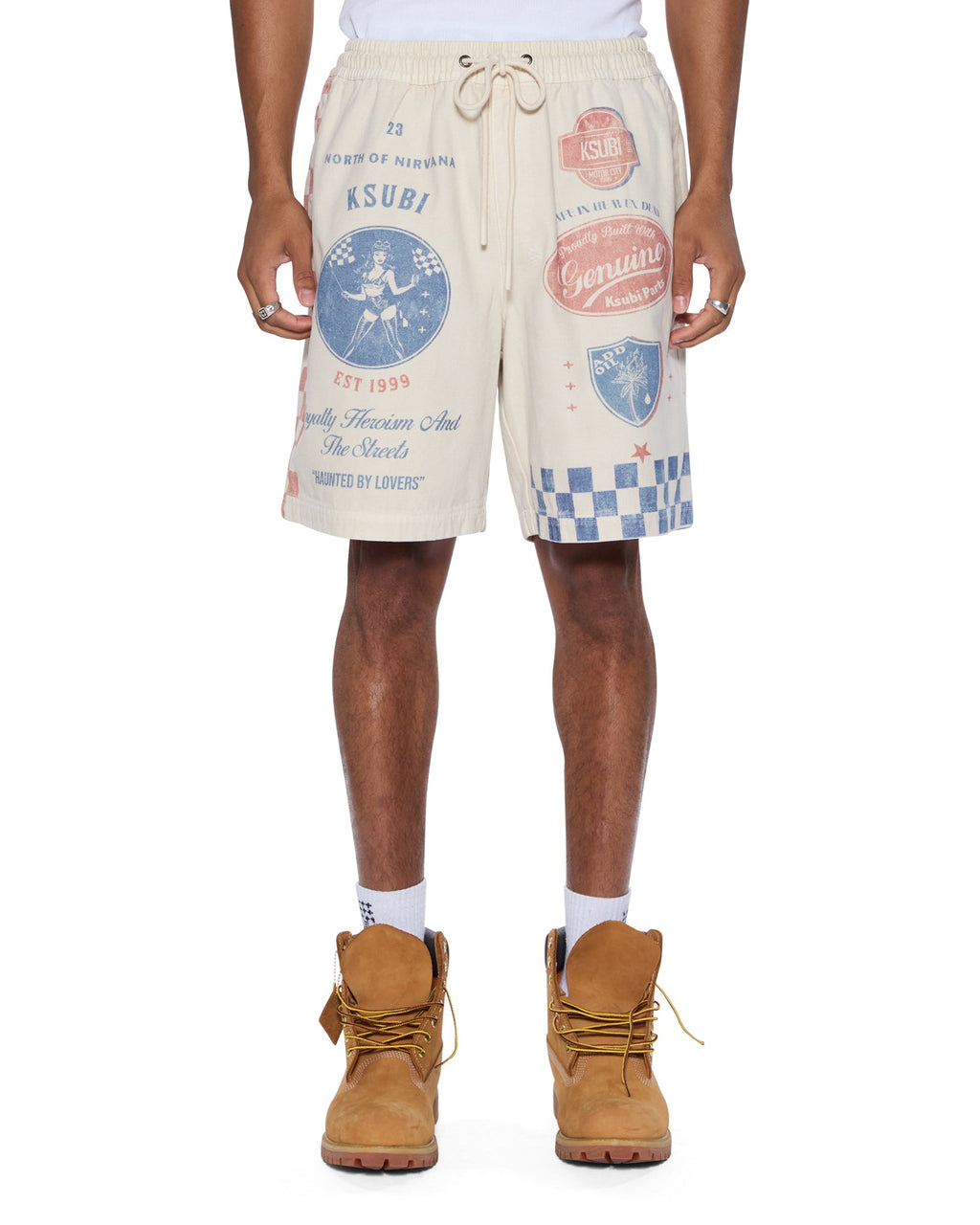 MENS PITT LANE LIFE SHORT PRINTED WALKSHORTS