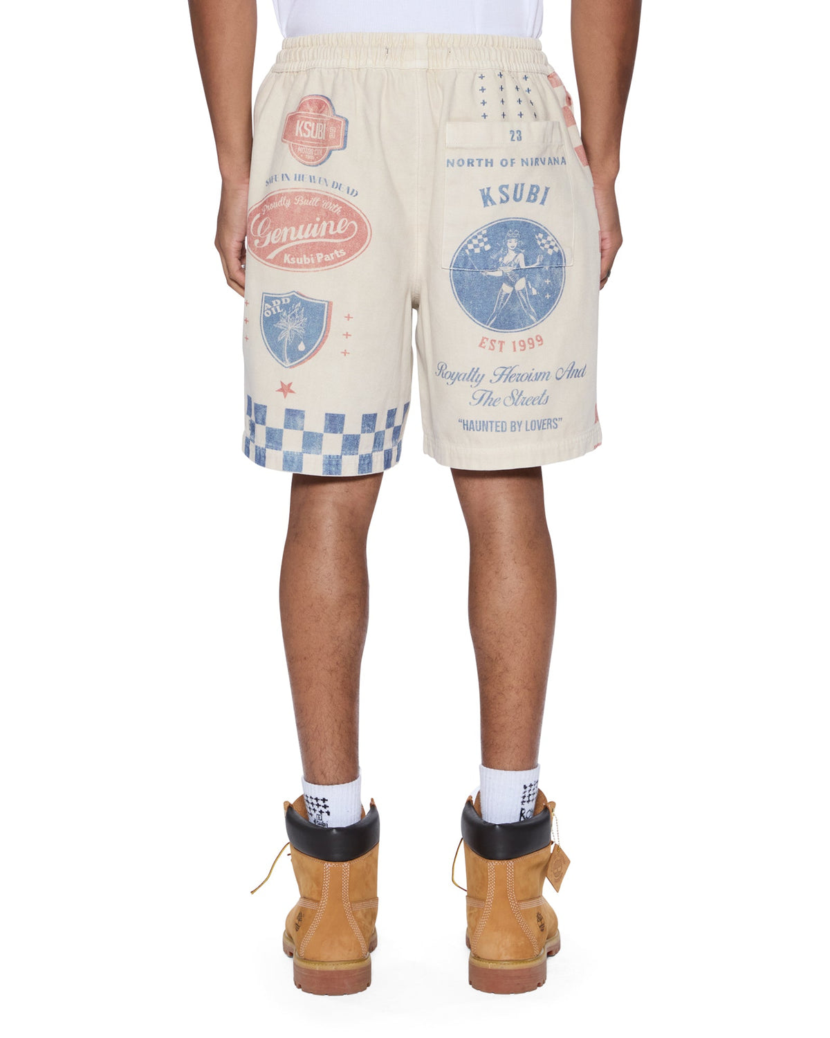 MENS PITT LANE LIFE SHORT PRINTED WALKSHORTS