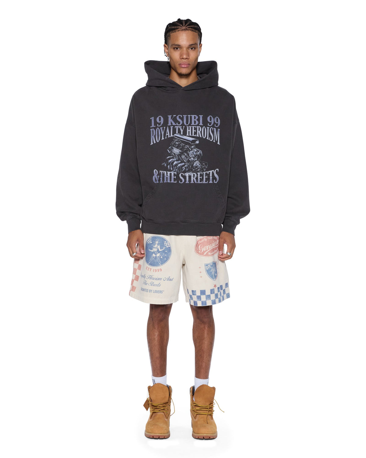 MENS PITT LANE LIFE SHORT PRINTED WALKSHORTS