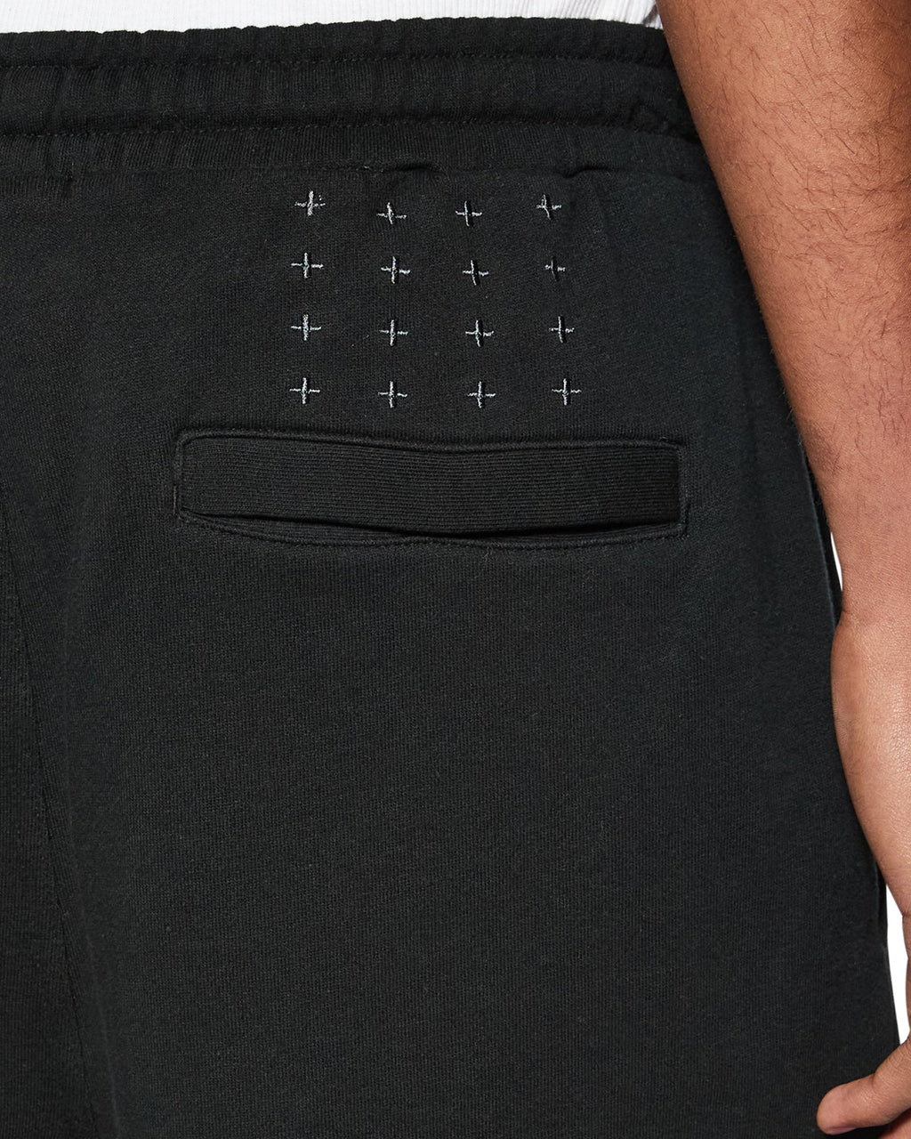 MENS 4 X 4 TRAK SHORT JET BLACK WALKSHORTS
