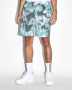 Mens Astro Short Green Dye Relaxed Walkshorts - Green