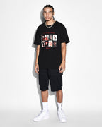 Mens Fugitive Cargo Short Tru Black Straight Walkshorts - Black