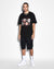MENS  FUGITIVE CARGO SHORT TRU BLACK STRAIGHT WALKSHORTS