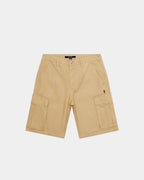 Mens Fugitive Cargo Short Dark Tan Straight Walkshorts - Tan